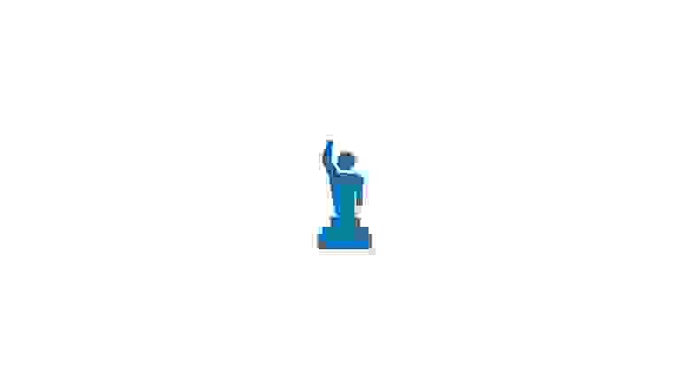 Blue Icon of an Award Winner